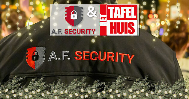 A.F. Security sponsor en nachtbewaker voor Het Tafelhuis - Beveiligingsbedrijf A.F. Security Winschoten