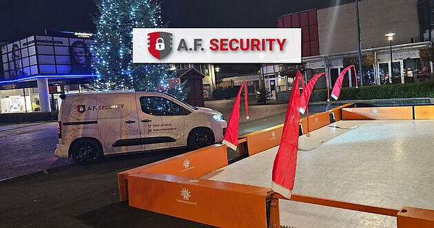 Nachtbewaking kerstmarkt en ijsbaan centrum Veendam - Beveiligingsbedrijf A.F. Security Winschoten